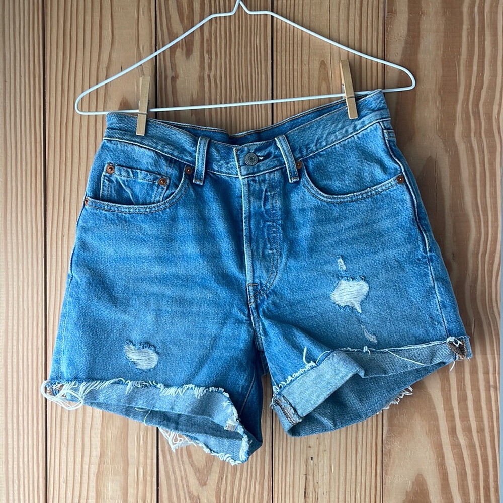Levi’s Premium 501 Denim Shorts